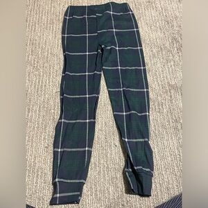 Childrens plaid pajama pants